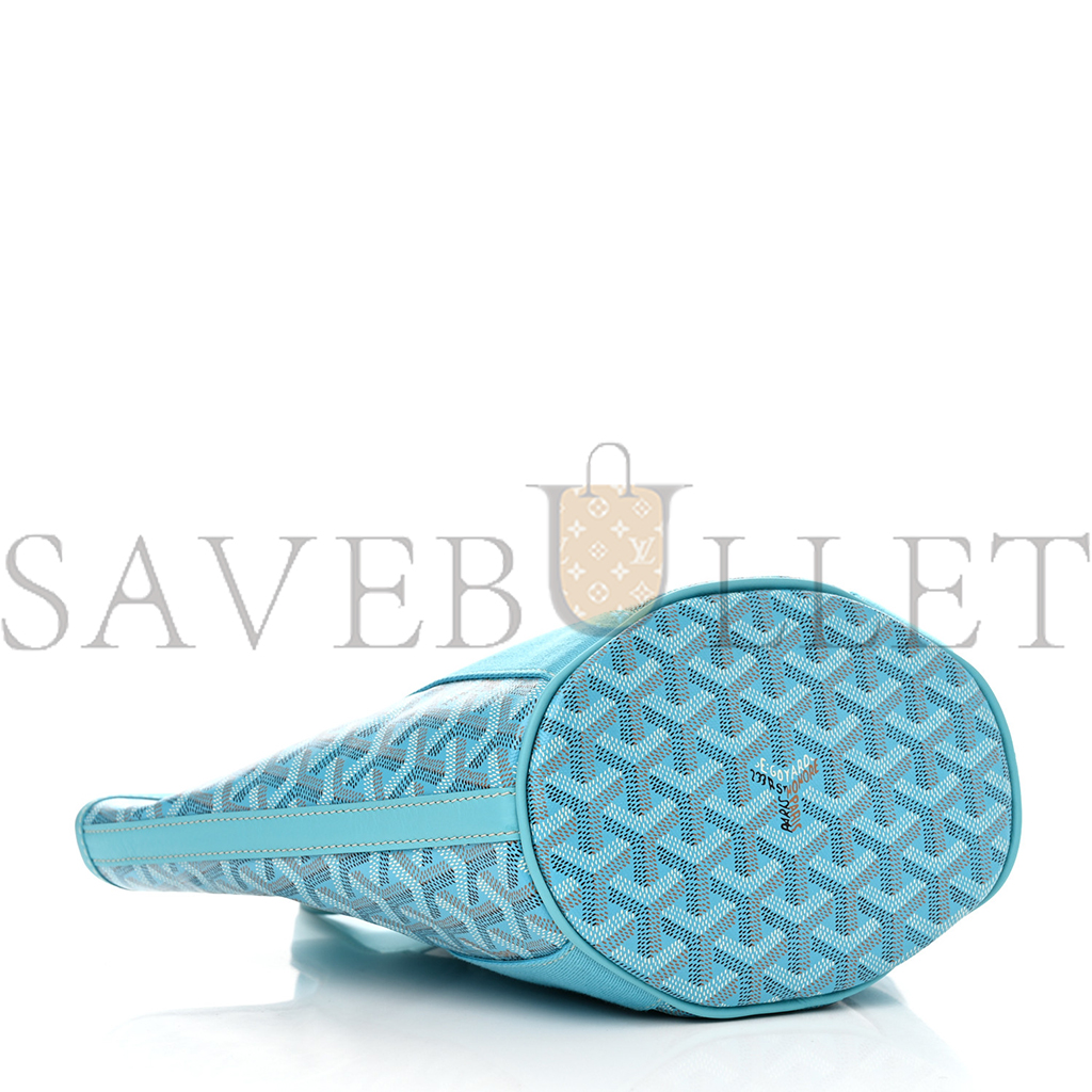 GOYARD BELHARRA PM BLEU TURQUOISE (24*18*14cm)